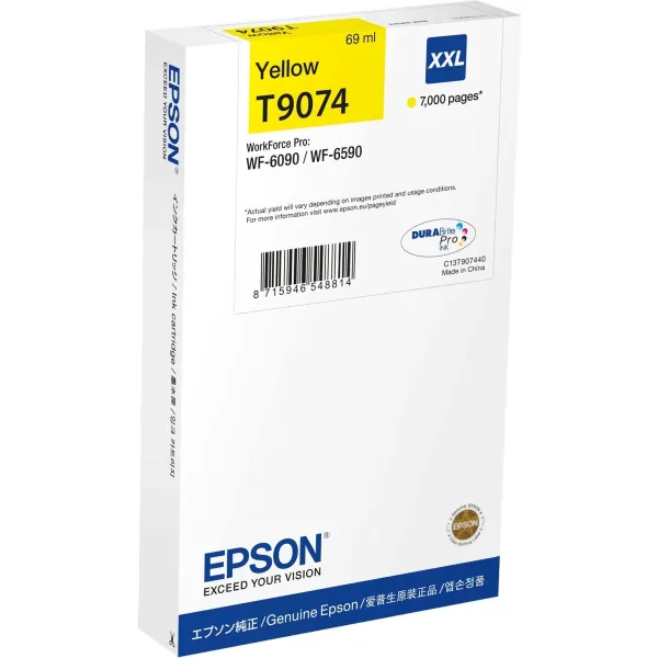 Epson WF-6XXX | Ink cartridge XXL | Yellow