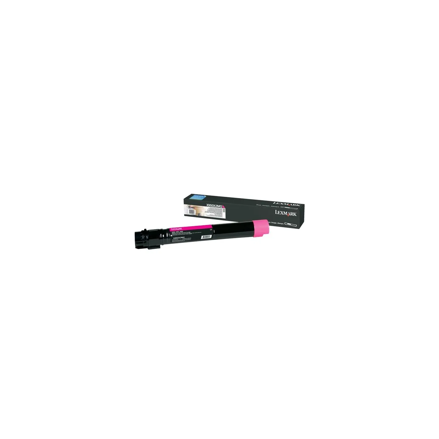 Lexmark X950X2MG | X95x Magenta Extra High Yield Toner Cartridge (22K) | Cartridge | Magenta