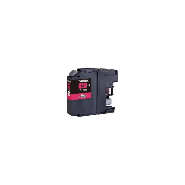 Brother LC-123M TONER MAGENTA 600P