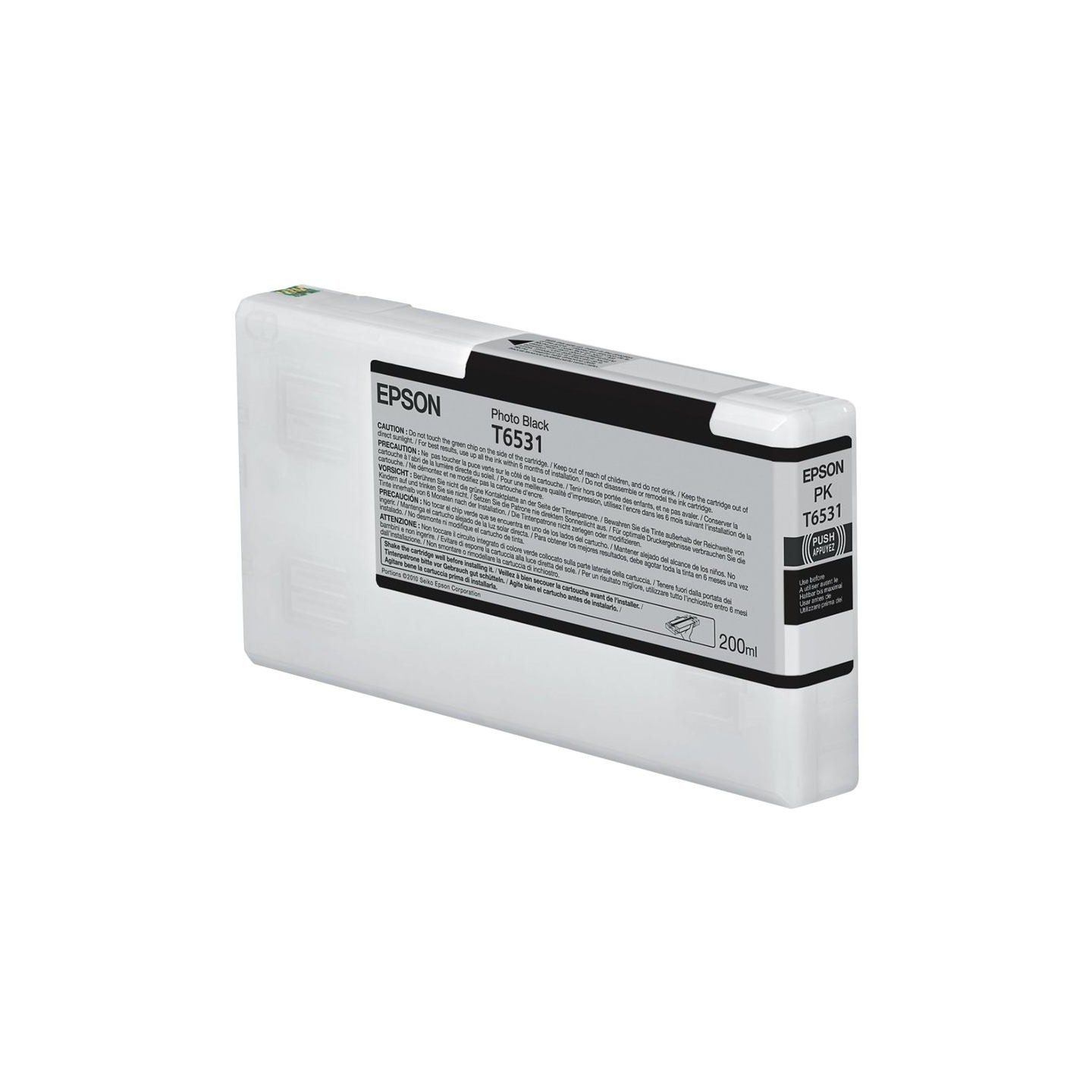 Epson T6531 Photo Black Ink Cartridge (200ml) | Epson T6531 | Ink cartrige | Photo Black