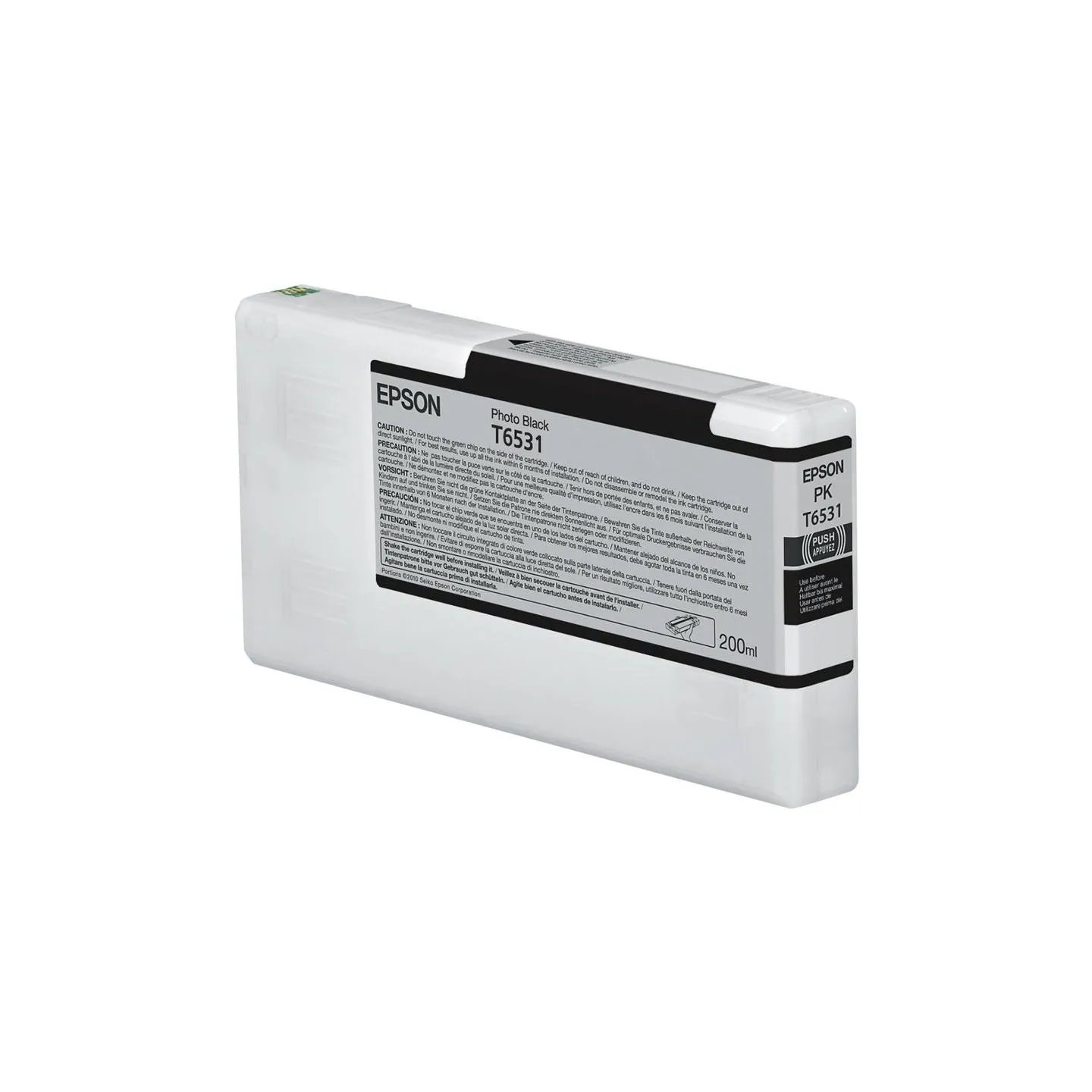 Epson T6531 Photo Black Ink Cartridge (200ml) | Epson T6531 | Ink cartrige | Photo Black