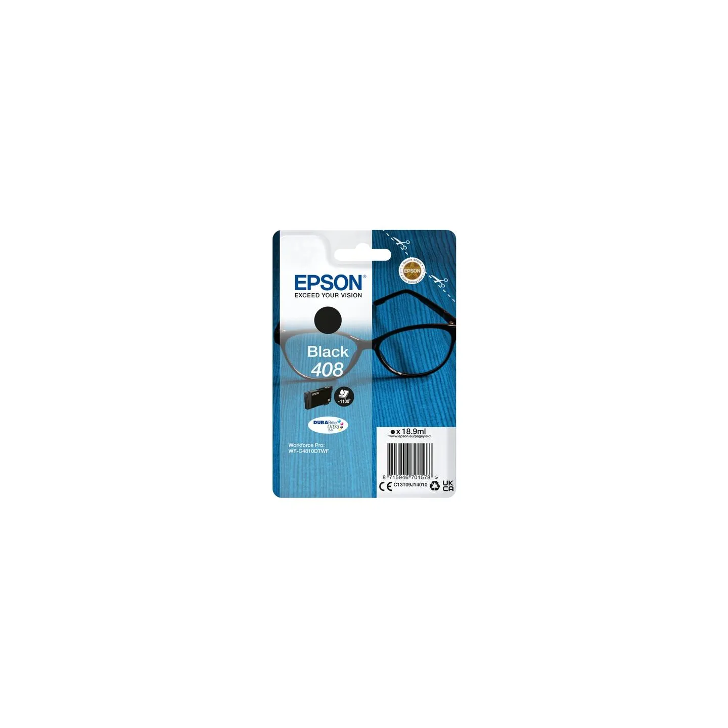 Epson DURABrite Ultra 408L | Ink cartrige | Black