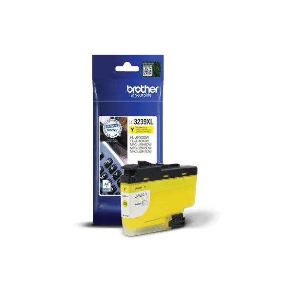 Brother High-yield Ink Cartridge | LC3239XLY | Ink | Yellow