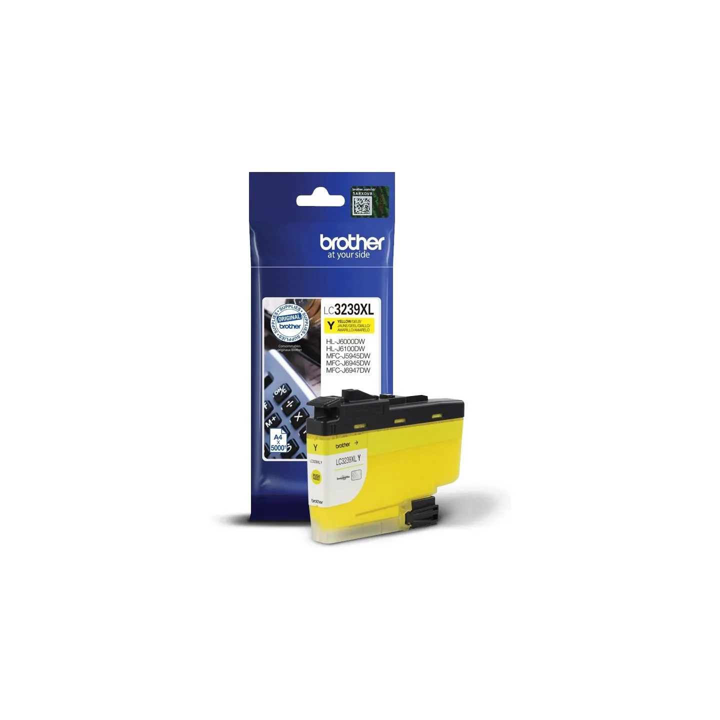 Brother High-yield Ink Cartridge | LC3239XLY | Ink | Yellow