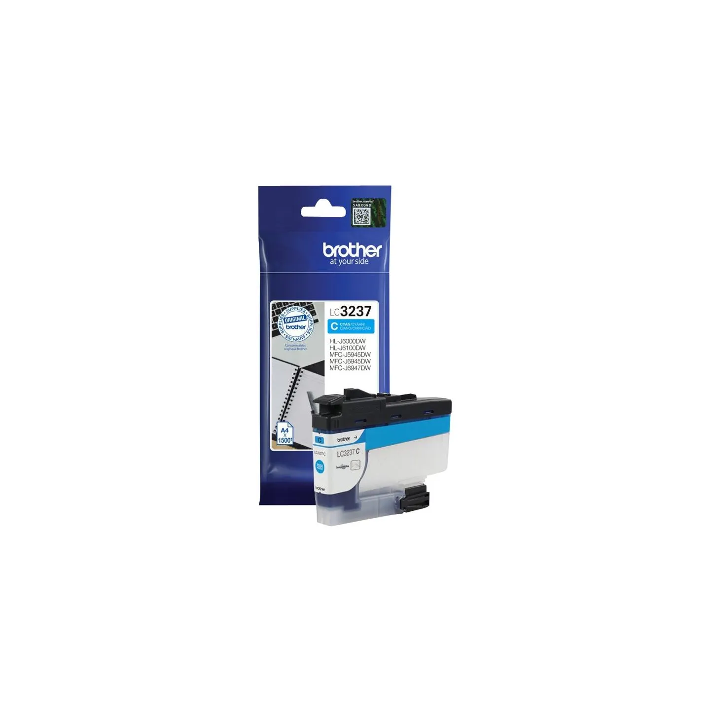 Brother LC3237C | Ink Cartridge | Cyan
