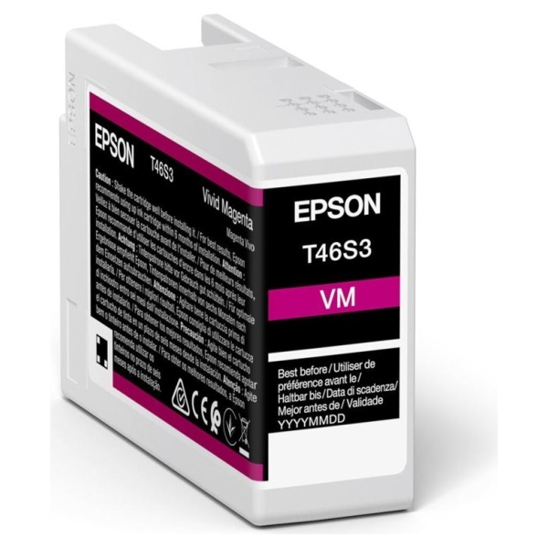 Epson Singlepack T46S3 UltraChrome Pro 10 ink 25ml | Ink tank | Vivid magenta