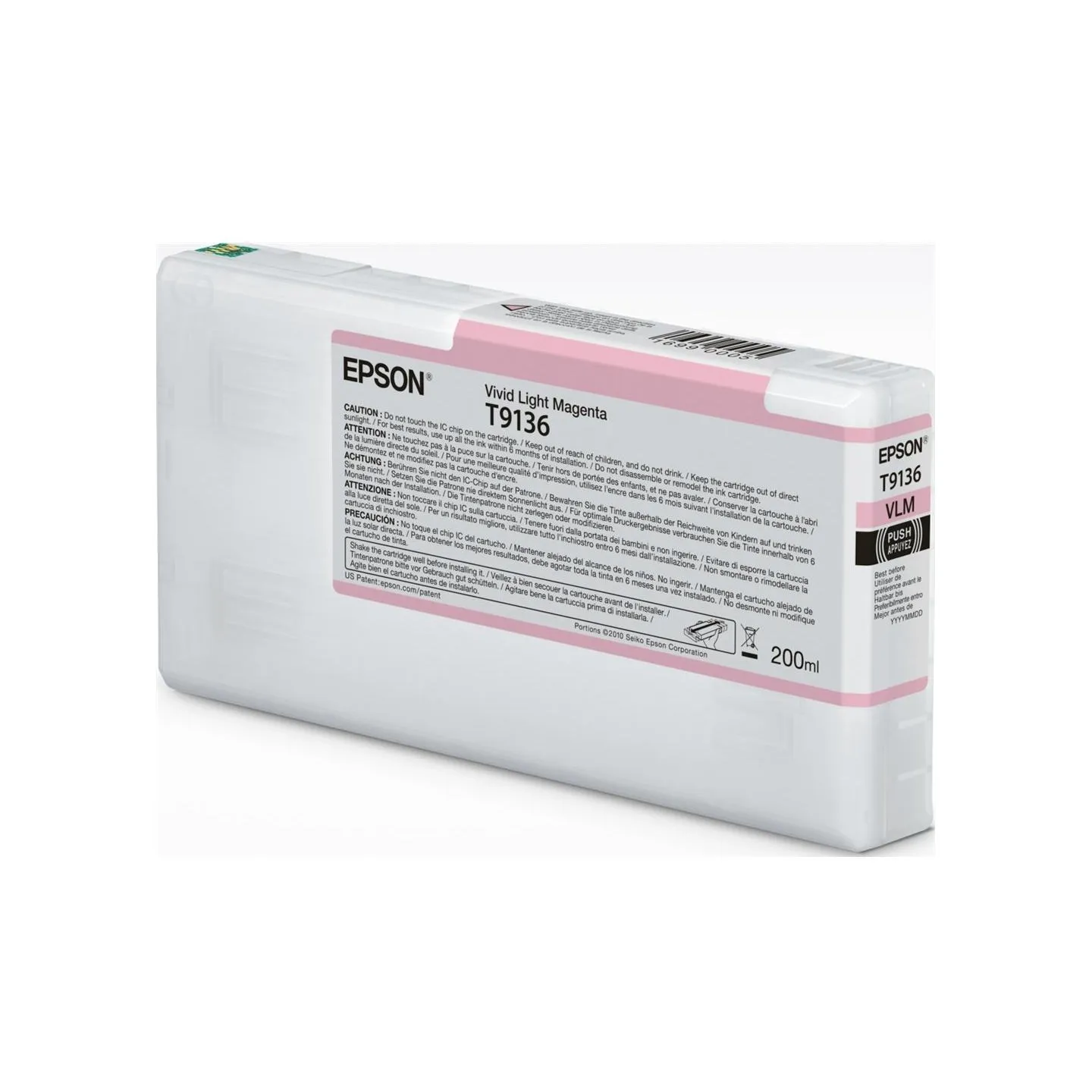 Epson Ink Cartridge | T91360N | Ink Cartrige | Vivid Light Magenta