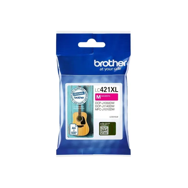 Brother LC421XLM Ink Cartridge, Magenta | Brother LC421XLM | Ink Cartridge | Magenta