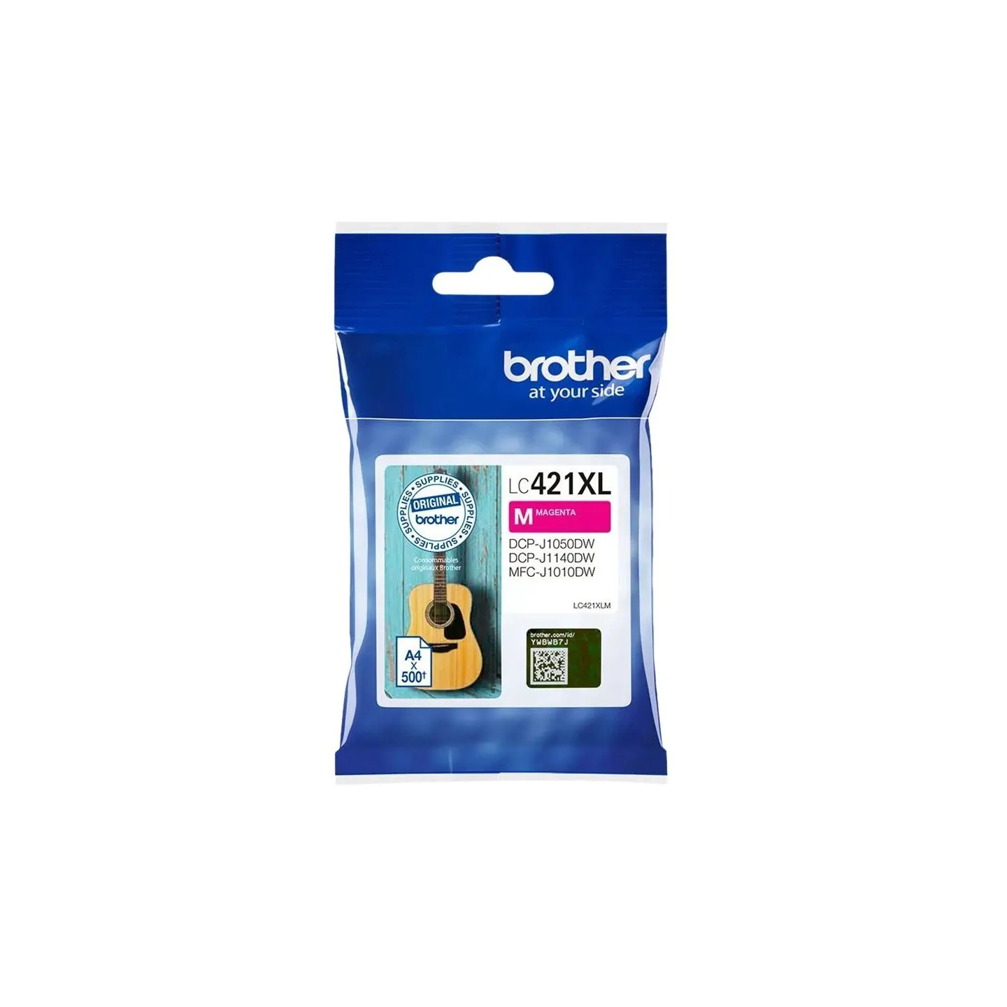 Brother LC421XLM Ink Cartridge, Magenta | Brother LC421XLM | Ink Cartridge | Magenta