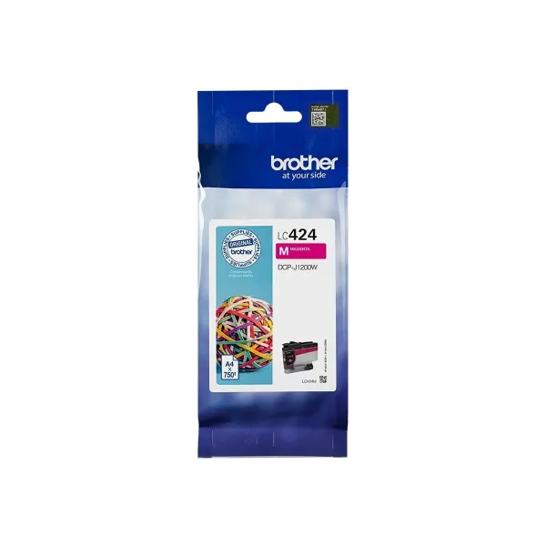 Brother LC-424M | Ink Cartridge | Magenta