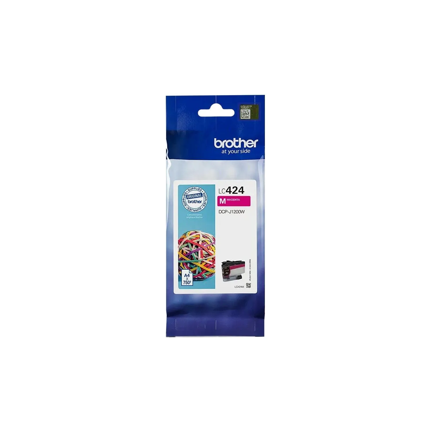 Brother LC-424M | Ink Cartridge | Magenta
