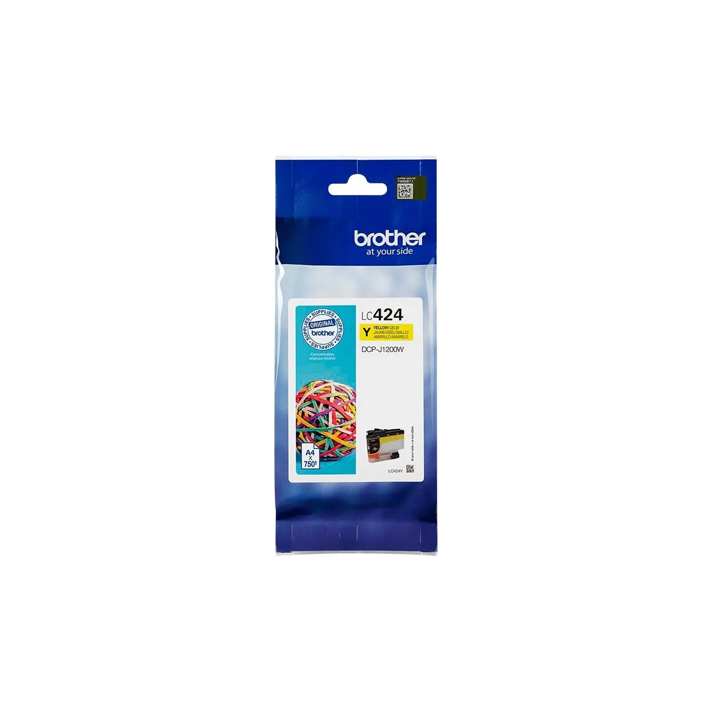 Brother LC-424Y | Ink Cartridge | Yellow