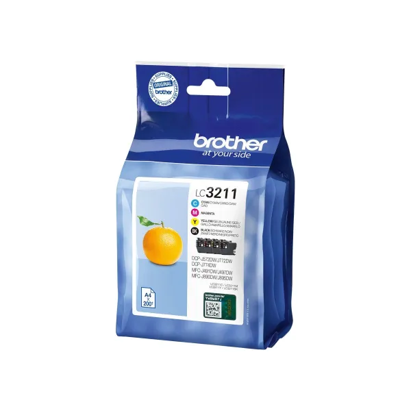 Brother LC3211VAL VALUE PACK (LC3211 BK/C/M/Y)