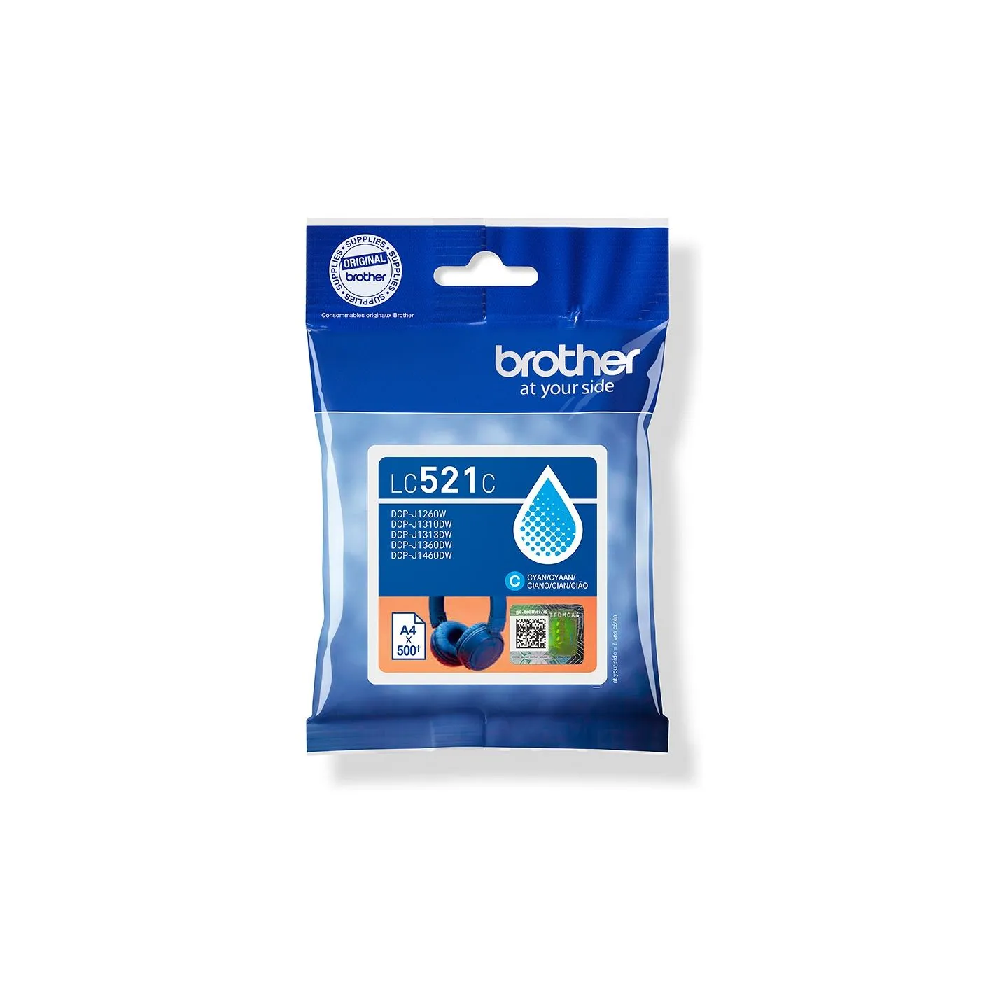 Brother LC521C | Ink Cartridges | Cyan