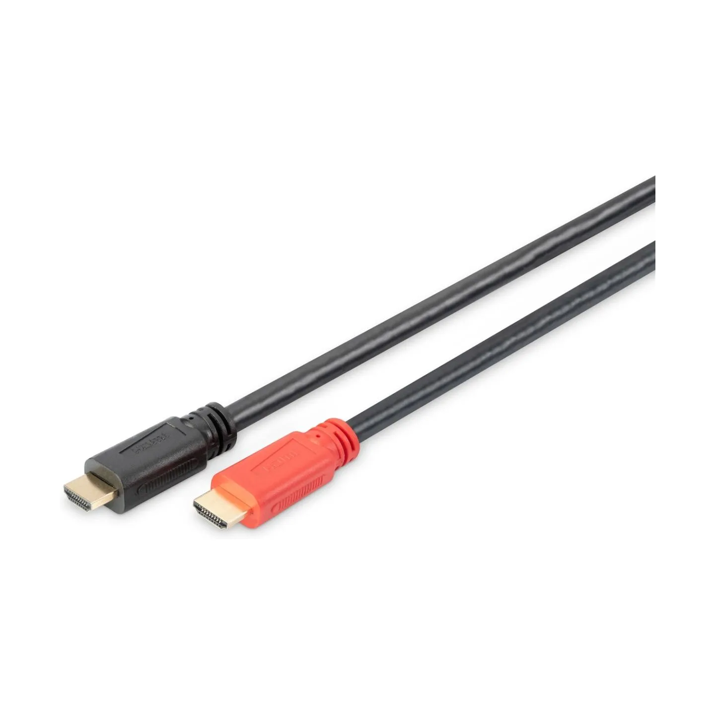 Digitus | High Speed HDMI Cable with Signal Amplifier | DB-330118-100-S | HDMI Male (type A) | HDMI Male (type A) | HDMI to HDMI