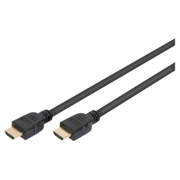 Digitus | Ultra High Speed HDMI Cable with Ethernet | AK-330124-010-S | HDMI Male (type A) | HDMI Male (type A) | HDMI to HDMI |