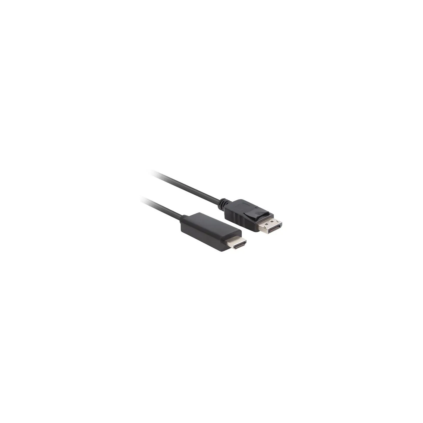 Lanberg | DisplayPort to HDMI Cable | CA-DPHD-11CC-0010-BK | DisplayPort Male | HDMI Male | DP to HDMI | 1 m