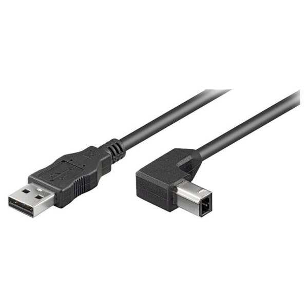 Goobay | USB 2.0 Hi-Speed Cable 90° | USB to USB