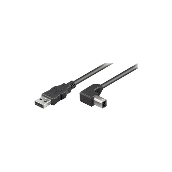 Goobay | USB 2.0 Hi-Speed Cable 90° | USB to USB
