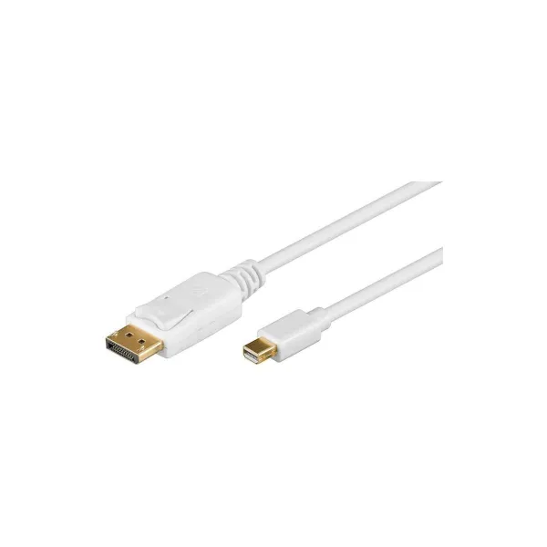 Goobay | Mini DisplayPort adapter cable 1.2 | 52858 | Mini DisplayPort plug | DisplayPort plug | 1 m | Gold-Plated connectors