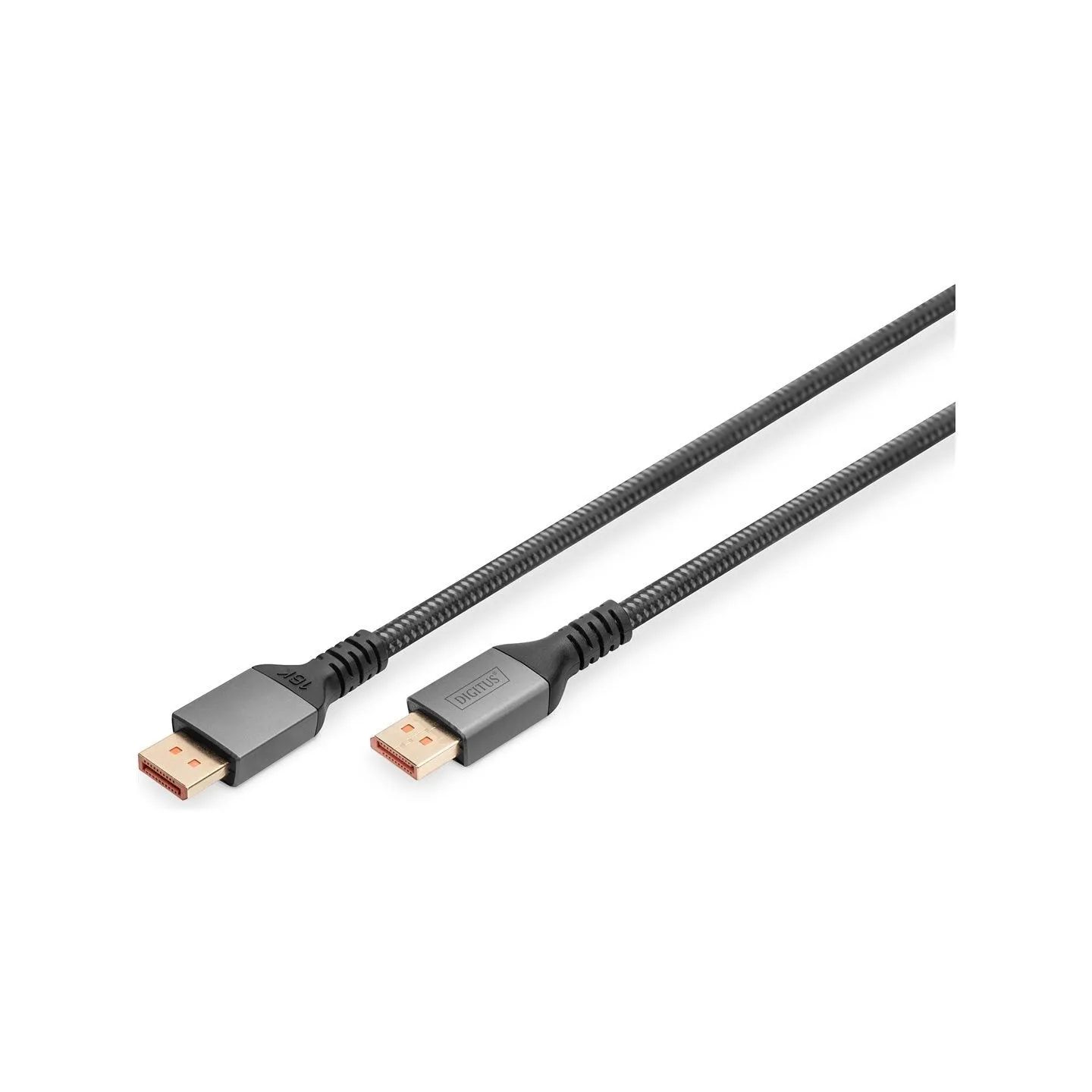 Digitus 16K DisplayPort Connection Cable, Version 2.1, 80G | DisplayPort | 1 m