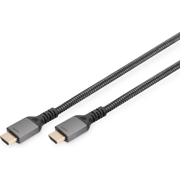 Digitus | 8K PREMIUM HDMI 2.1 Connection Cable | DB-330200-010-S | HDMI male (type A) | HDMI male (type A) | HDMI to HDMI | 1 m