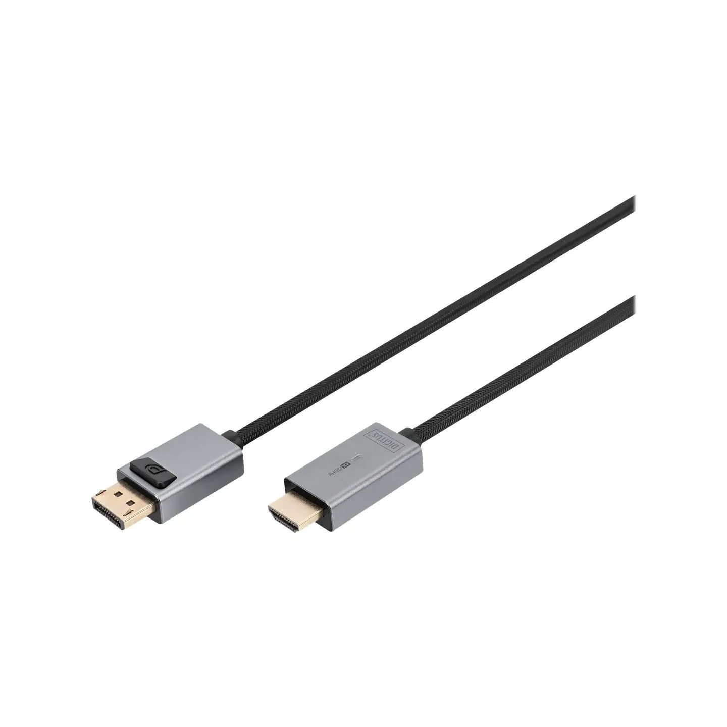 Digitus 4K DisplayPort Adapter Cable, DP - HDMI Type A | DB-340202-018-S | 1.8 m