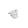 Gembird | AC power adapter, UK socket to EU Schuko plug, 7.5 A | Travel adapter