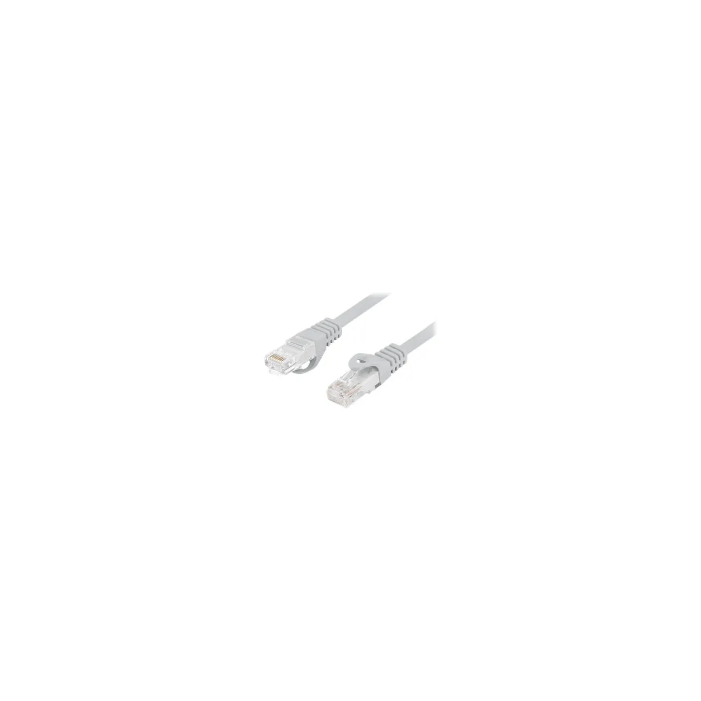 Lanberg | Patchcord Cat.6 UTP LSZH CU Fluke Passed | PCU6-10CU-0025-S | 0.25 m | Grey