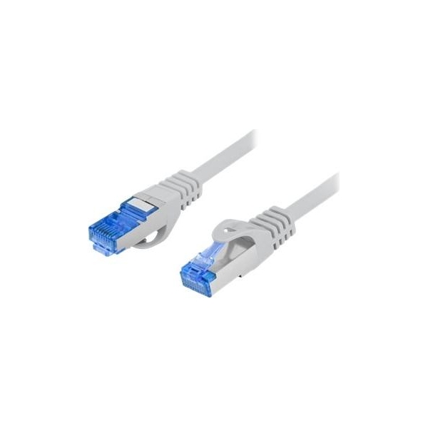 Lanberg | Patchcord Cat.6A S/FTP LSZH CCA | PCF6A-10CC-0500-S | 5 m | Grey