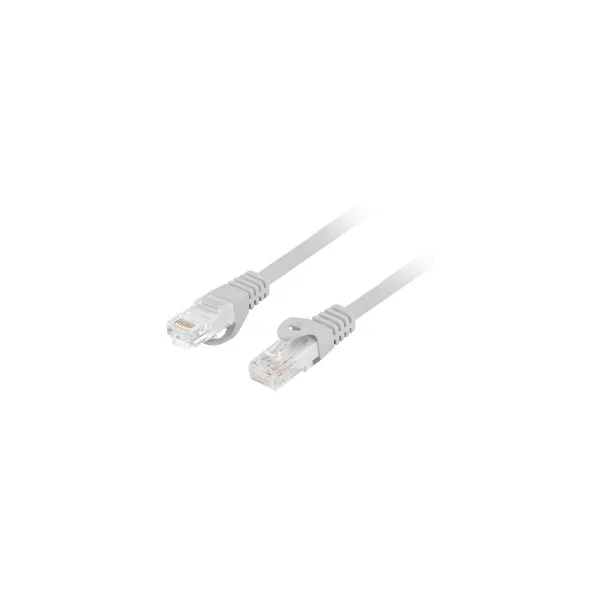 Lanberg | Patchcord Cat.6 UTP LSZH CU Fluke Passed, Grey | PCU6-10CU-0500-S | 5 m | Grey