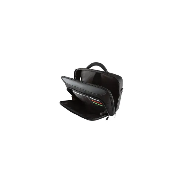 Targus | Classic+ | Fits up to size 15.6 " | Messenger - Briefcase | Black/Red | Shoulder strap