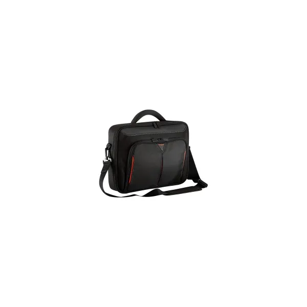 Targus | Classic | Fits up to size 14 " | Messenger - Briefcase | Black/Red | Shoulder strap