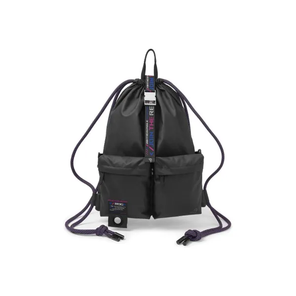 Asus ROG SLASH Multi-use Drawstring Bag | Drawstring bag | Black