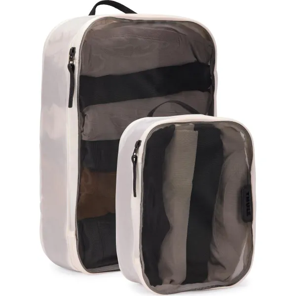 Thule Packing Cube Set, 1x Medium, 1x Small | Packing Cube | White