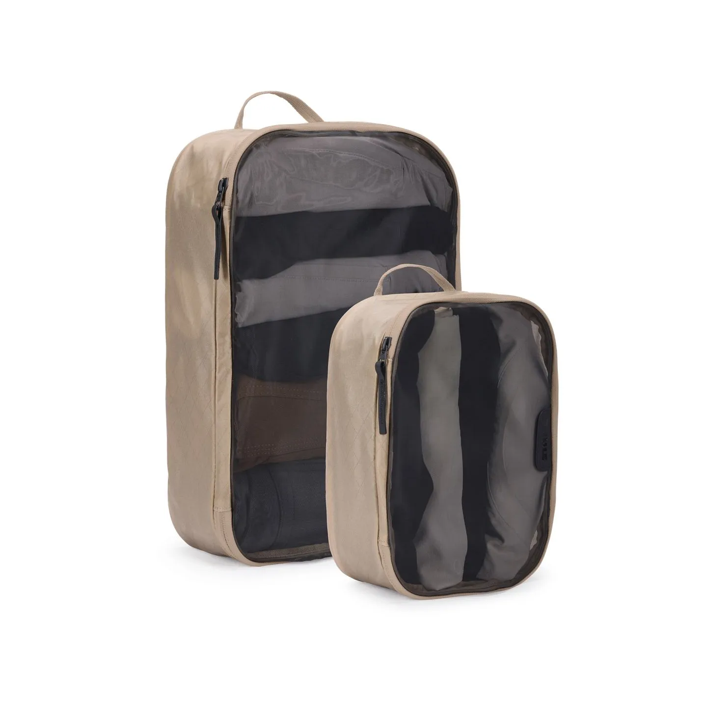 Thule Packing Cube Set, 1x Medium, 1x Small | Packing Cube | Gentle Beige