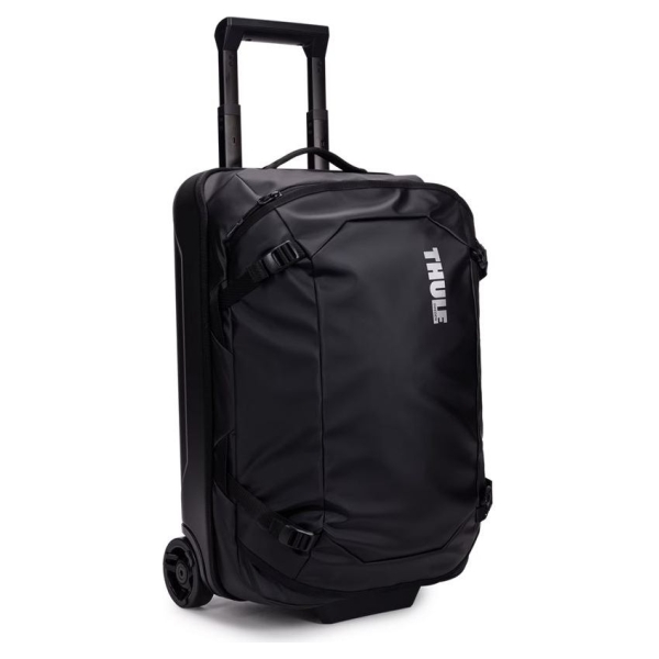 Thule | Carry-on Wheeled Duffel Suitcase, 55cm | Chasm | Luggage | Waterproof | Black