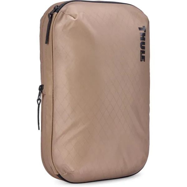 Thule Compression Packing Cube, Medium | Packing Cube | Gentle Beige