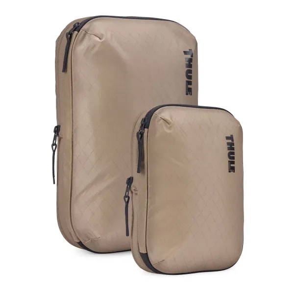 Thule Compression Cube Set, Small/Medium | Packing Cube | Gentle Beige