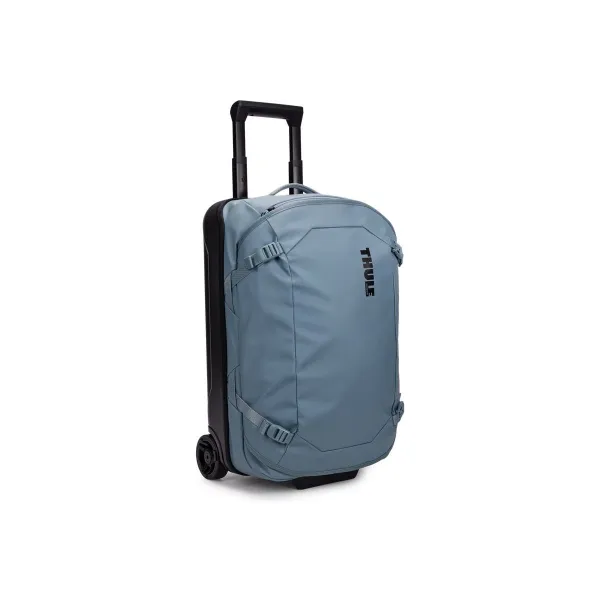 Thule | Carry-on Wheeled Duffel Suitcase, 55cm | Chasm | Luggage | Waterproof | Pond Gray