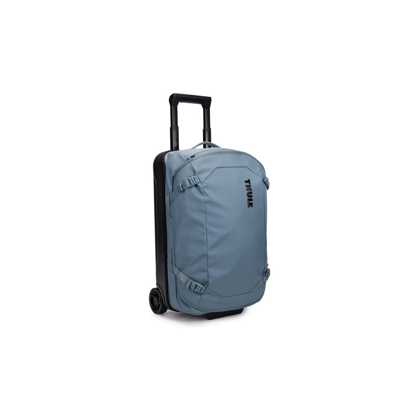 Thule | Carry-on Wheeled Duffel Suitcase, 55cm | Chasm | Luggage | Waterproof | Pond Gray