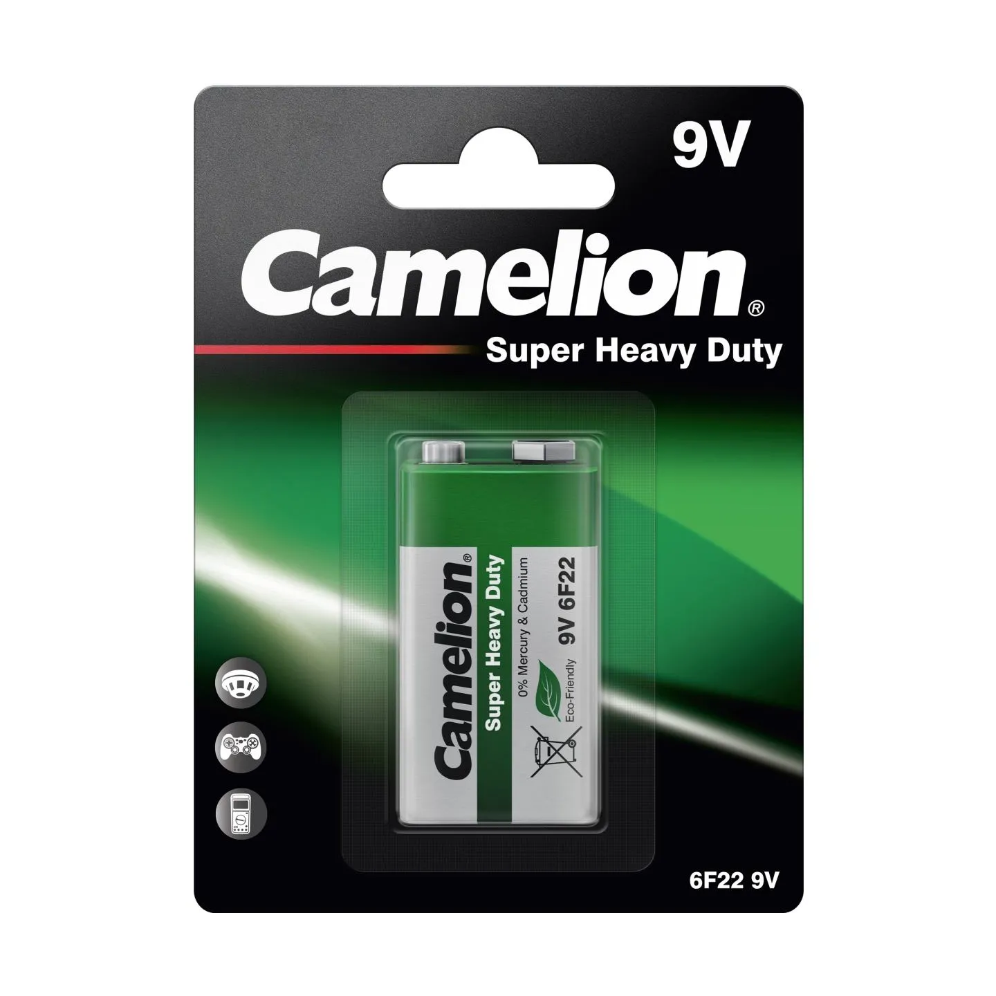 Camelion | 6F22-BP1G | 9V/6F22 | Super Heavy Duty | 1 pc(s)