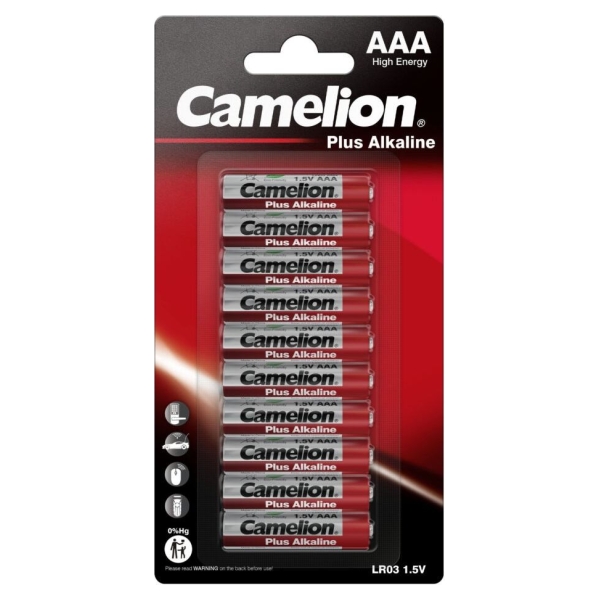 Camelion | LR03-BP10 | AAA/LR03 | Plus Alkaline | 10 pc(s)