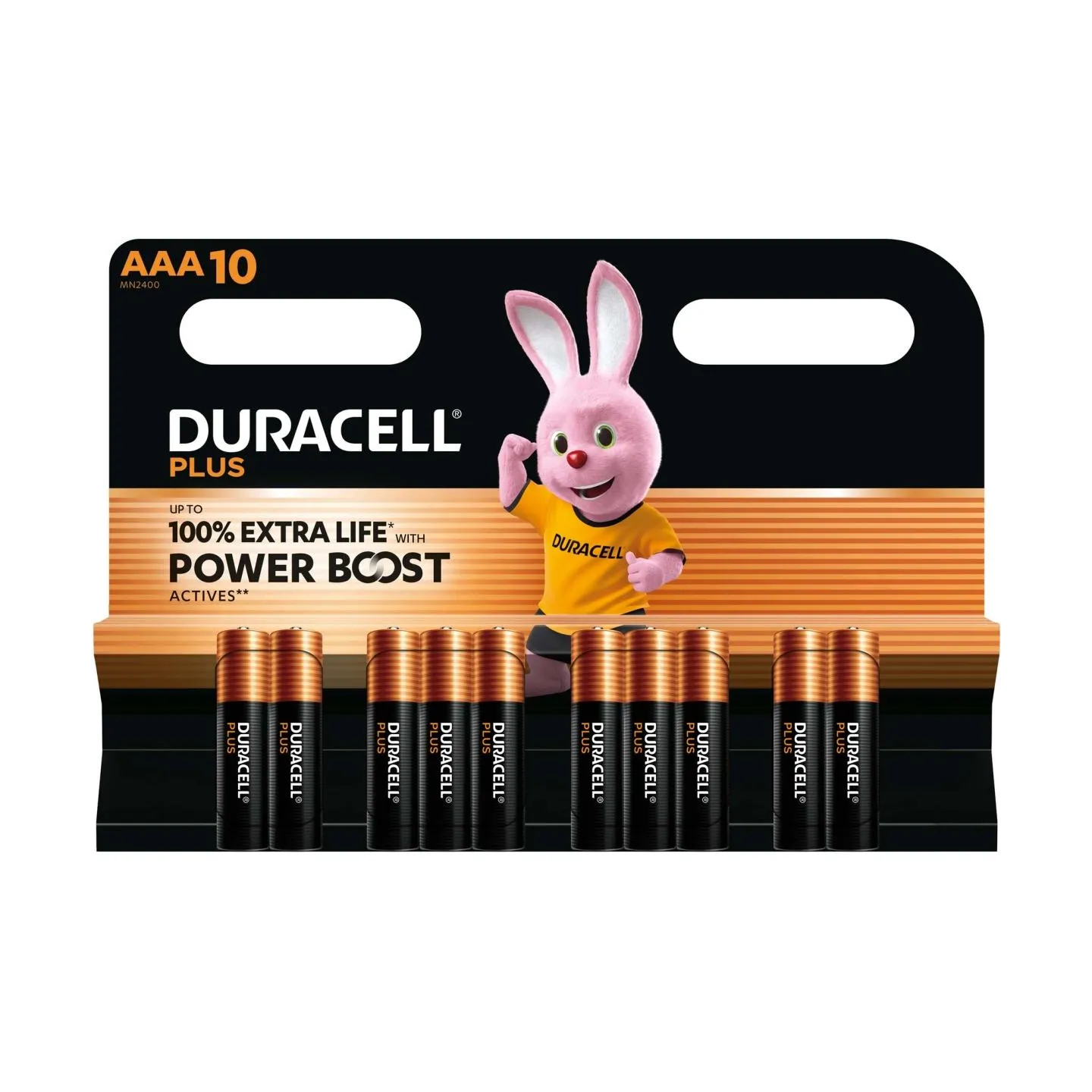 Duracell Plus Boost MN2400, BL10 | AAA