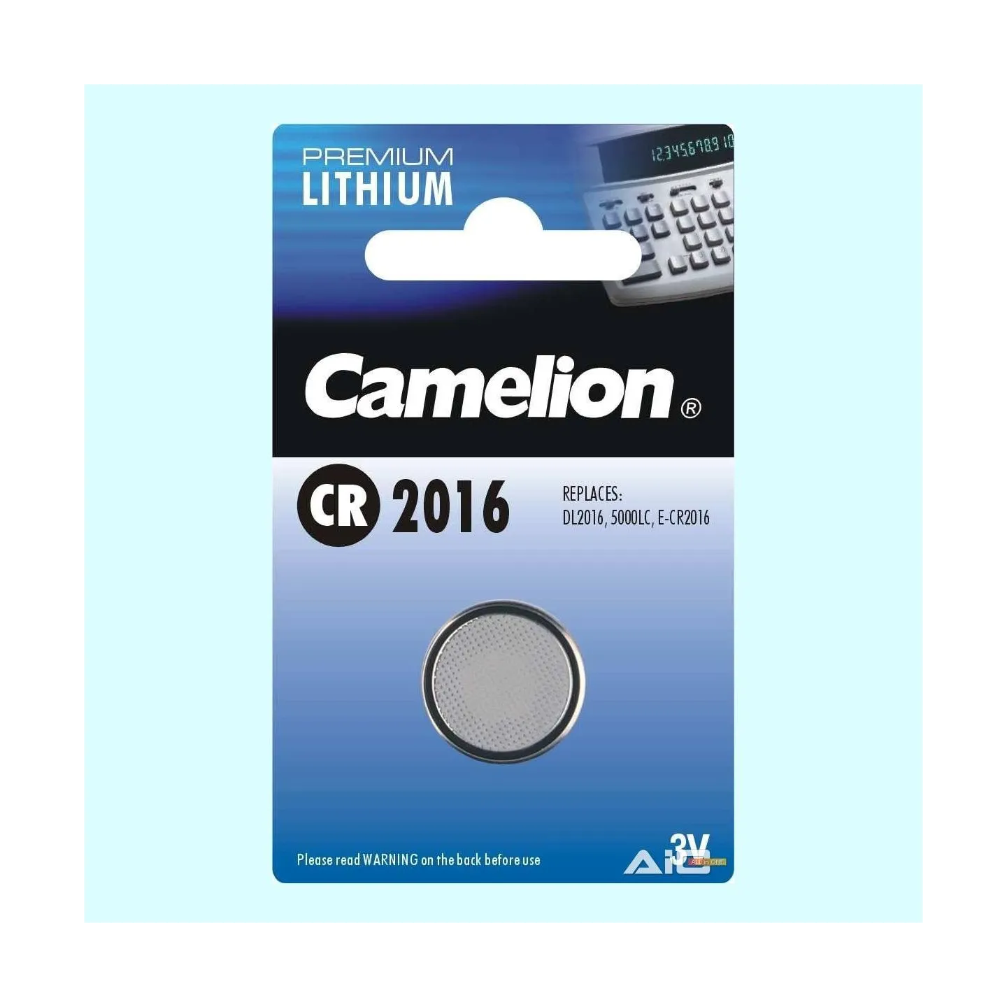 Camelion | CR2016-BP1 | CR2016 | Lithium | 1 pc(s)