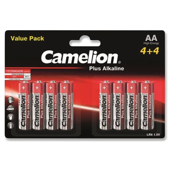 Camelion | AA/LR6 | Plus Alkaline | 8 pc(s)