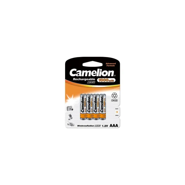 Camelion | AAA/HR03 | 1000 mAh | Rechargeable Batteries Ni-MH | 4 pc(s)