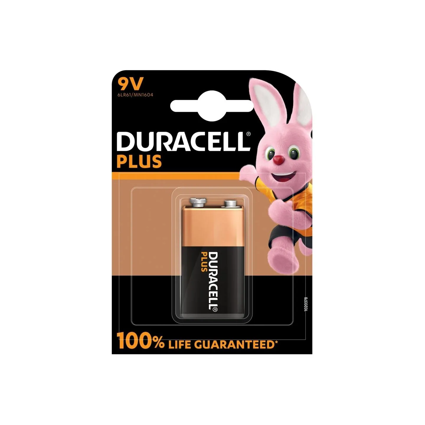 Duracell | Plus MN1604 | 9V | Alkaline | 1 pc(s)