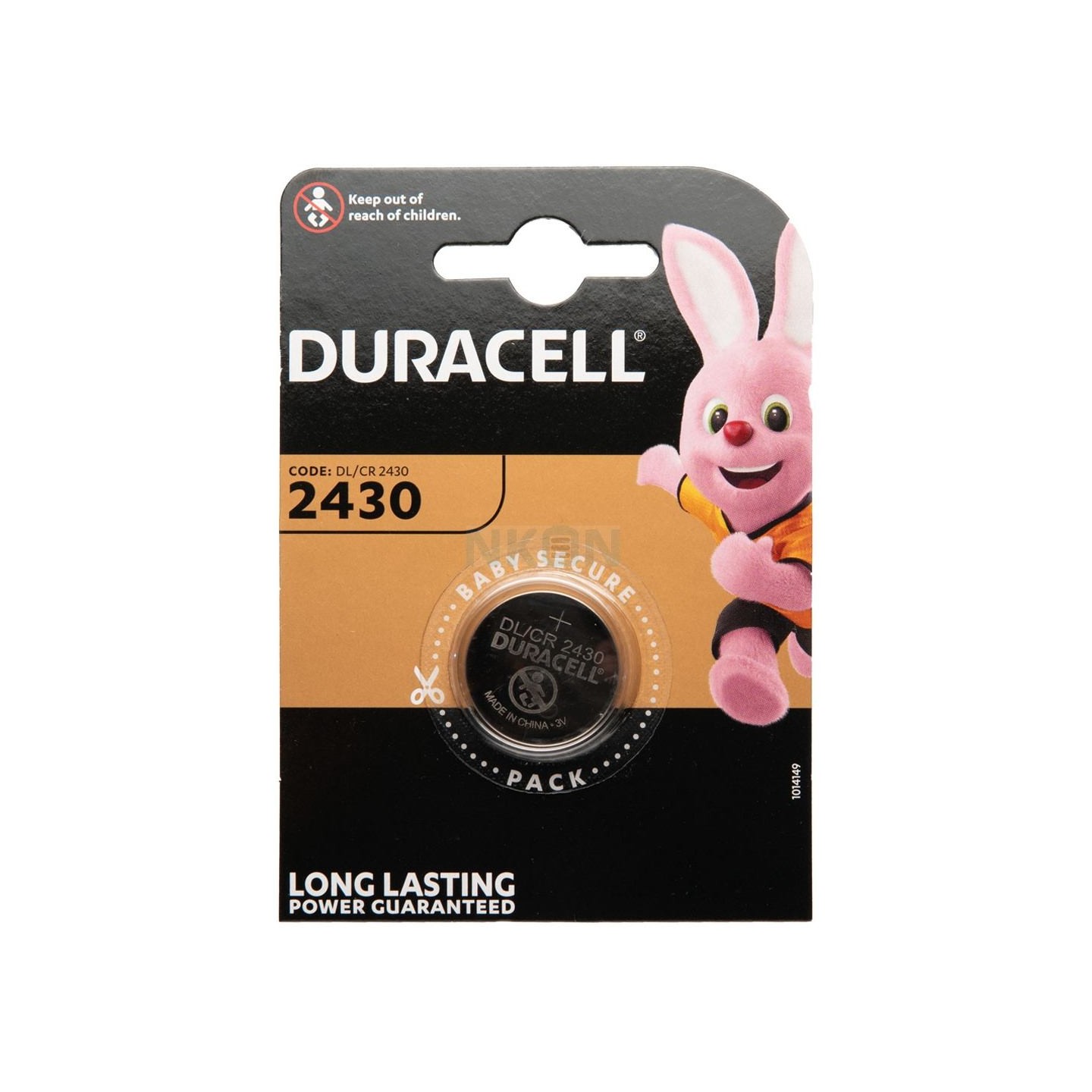 Duracell | Battery | DL2430 BL1 | CR2430 | Lithium | 1 pc(s)