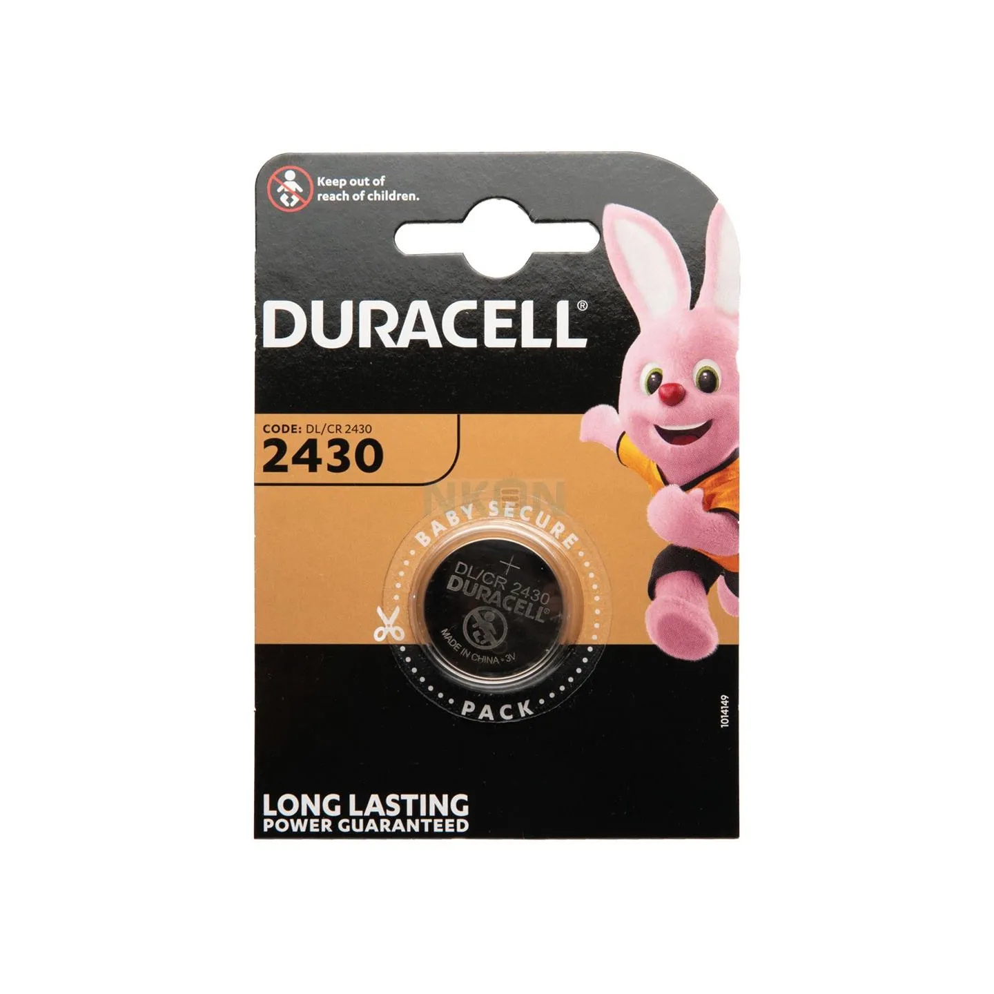 Duracell | Battery | DL2430 BL1 | CR2430 | Lithium | 1 pc(s)